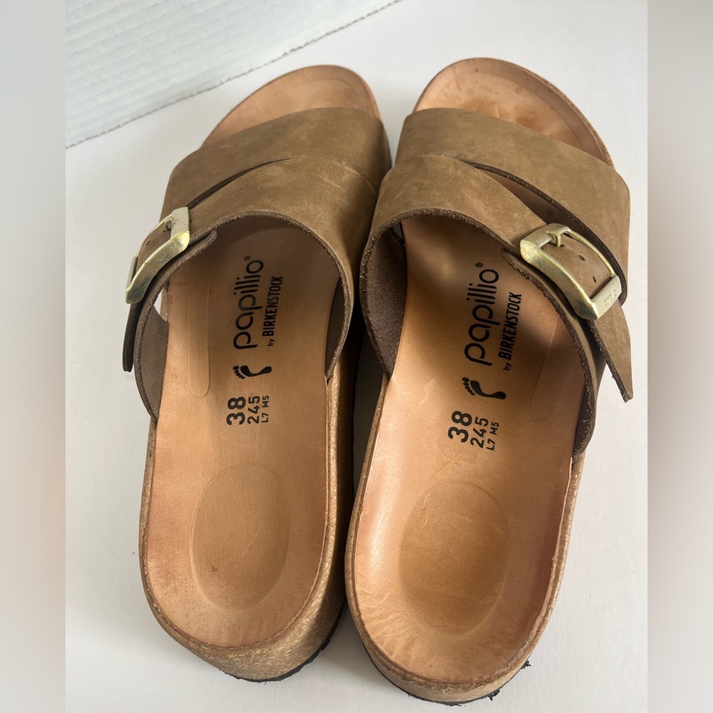 Papillio by Birkenstock Almina in Dark Tea Size 38 - Picture 2 of 12